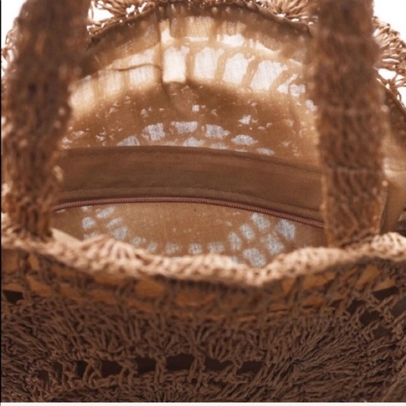 Raffia Boho Beach Bag - Picture 5 of 8